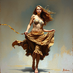 Dreanei female with skirt