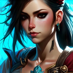 Female dreanei (world of warcraft game character) with skirt